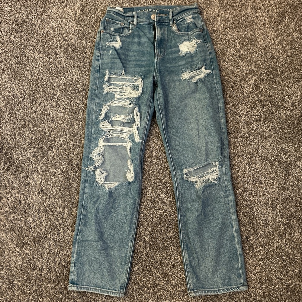 American Eagle Outfitters Light Blue Denim Jeans